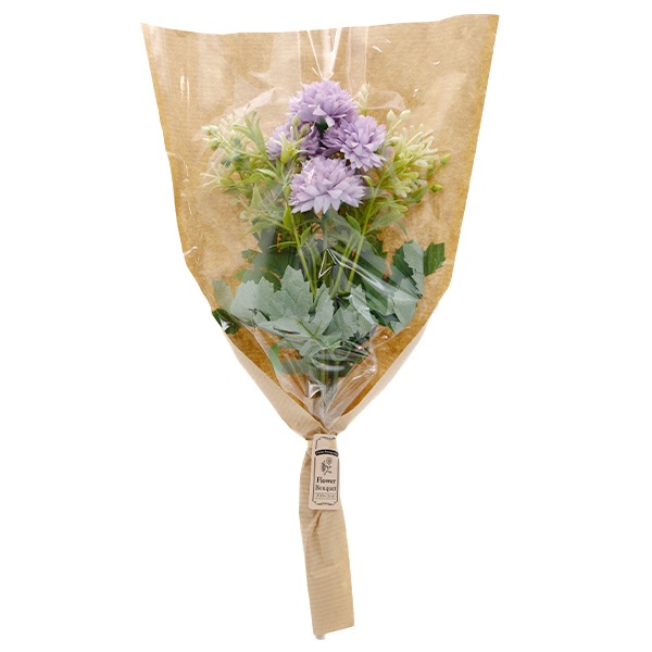 造花 シルクフラワー 『フラワーブーケ マム ラベンダー