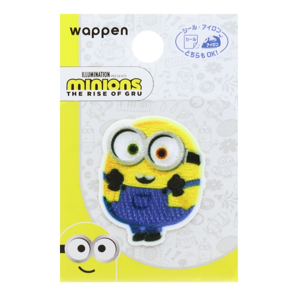 ワッペン 『ミニオンズ フィーバー ワッペン スチュワート MIN11