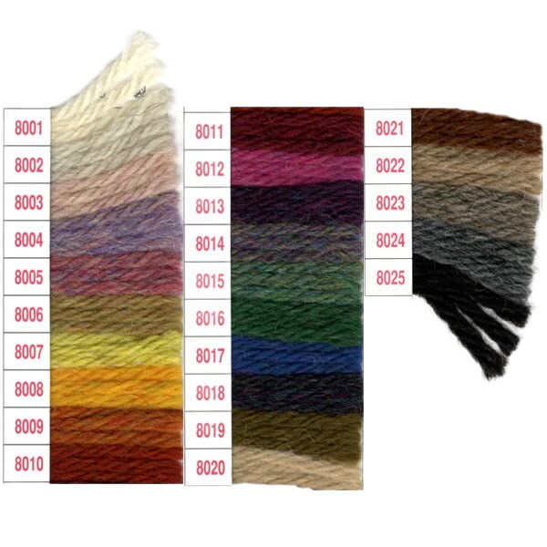 秋冬毛糸 『UKブレンドメランジ 8018番色』 SKIYARN スキーヤーン 毛糸