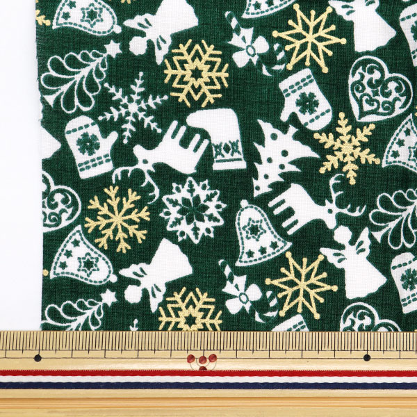 生地 『パッチワーク カットクロス 約33cm×50cm クリスマス モチーフ