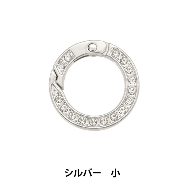 手芸金具 『キラキラストーン カラビナ ゴールド NR-10