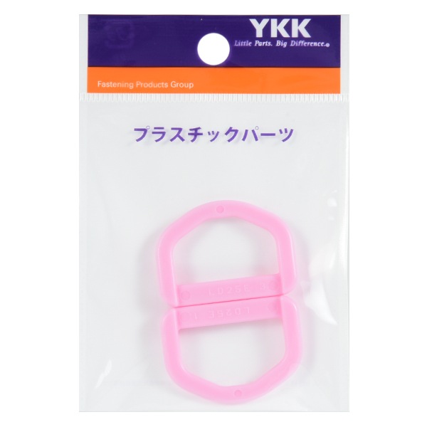 手芸パーツ 『プラスチックパーツ Dカン 2.5cm 513番色 LD25-513』 YKK