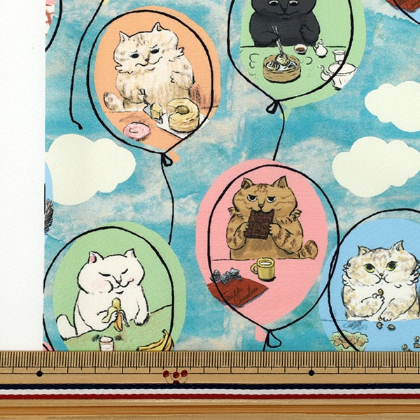 生地 『インクジェットプリント カットクロス 約150cm×100cm