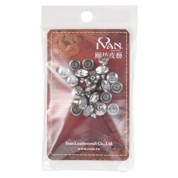 手芸金具 『クリスタルリベット クリアー 7mm 70423-05