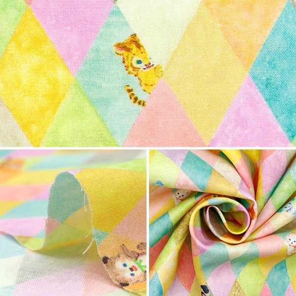 数量5から】 生地 『60ローンデジタルプリント 22fabric