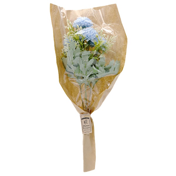 造花 シルクフラワー 『フラワーブーケ マム サックス ZYJP2419-6