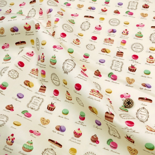 かふぇらて 出品 楽天市場】マカロン 生地 オックス 156067 YUWA スイーツ 手芸