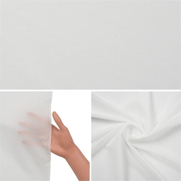 数量5から】 接着芯 『バイノバ芯地 幅約120cm 白 FV-7』 裏地,芯地