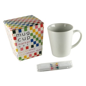 工芸マーカーペン 『らくやきマグカップマーカーセット 398-1200