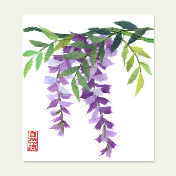 しらたま　自分で作る和紙ちぎり絵　花5枚セット 716988_01_170113.jpg