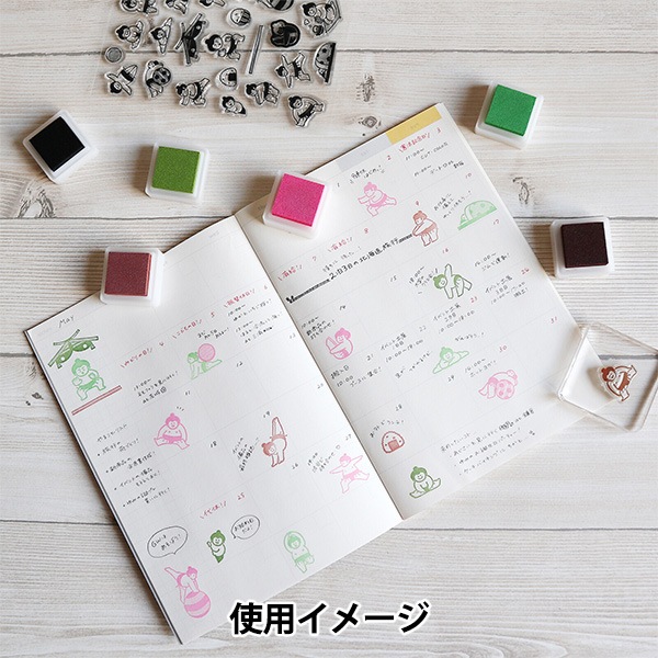 スタンプ 『アクリルブロック 10mm方眼入り CS-AB02』 画材・文具