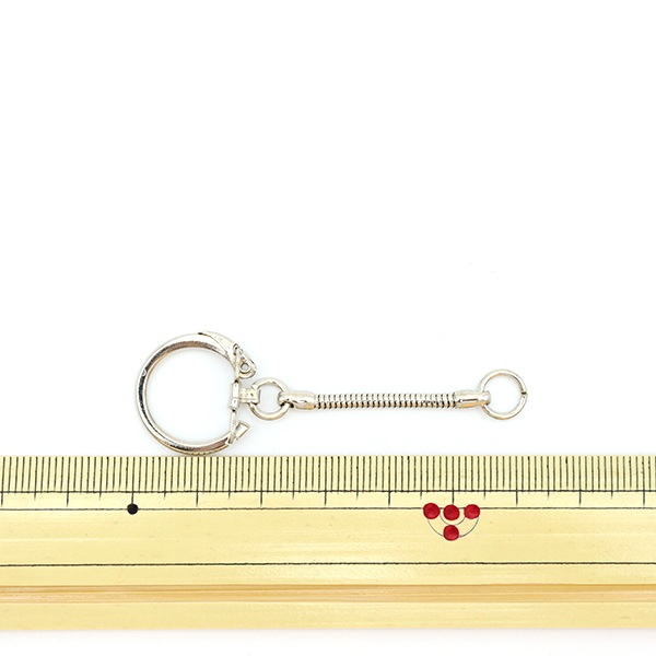 手芸金具 『キーホルダー ニッケル 4個入り KC20S』 ビーズ,ビーズ金具
