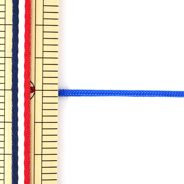 数量5から】 手芸ひも 『H-1100-1mm‐20 コード 青』 Elite エリート
