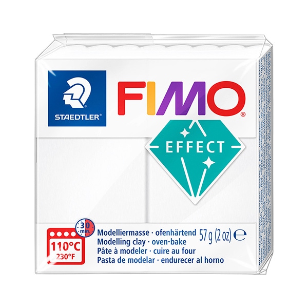 樹脂粘土 『FIMO EFFECT (フィモエフェクト) 半透明イエロー