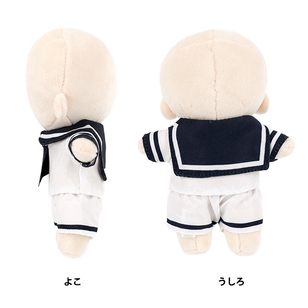 ぬいぐるみ衣装 『mpa セーラー服パンツセット Mサイズ ホワイト MPA