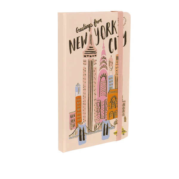 文具 『アートデザインノート A6 New York Aka-30018』 画材・文具
