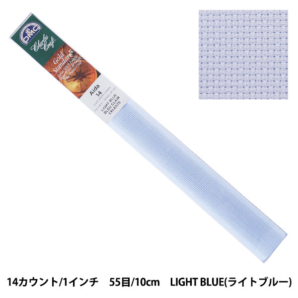 ɤ夦 Gold Standard Aida () 14 55 LIGHT BLUE (饤ȥ֥롼) GD1436BX-4600 DMC ǥॷ