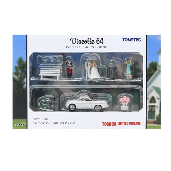 ジオラマ 『ジオコレ64 カースナップ ウェディング 321286』 トミー
