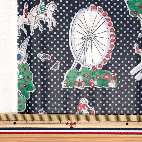 生地 『Cath Kidston オックスラミネート カットクロス 約107×50cm
