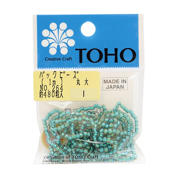 ビーズ 『パックビーズ 丸大 No.907』 TOHO BEADS トーホービーズ