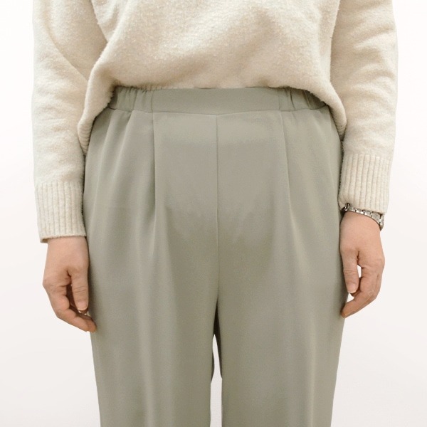 パンツ 『前タックすっきりパンツ ライトグラス SA00043-51-LG