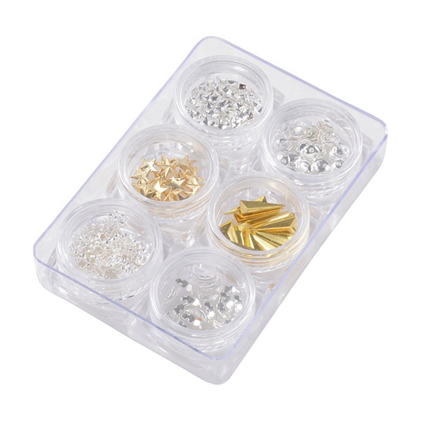 レジンパーツ 『メタルチップパレット ロック GN-52-20S-2』 ビーズ