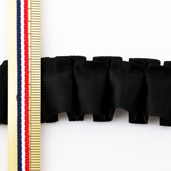 フリルリボン　さゆり染め フリルリボン さゆり染め