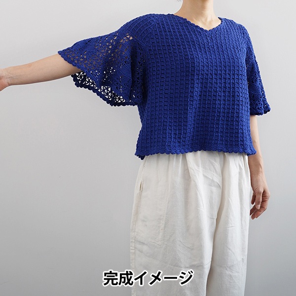 編み物キット 『サーキュラースリーブのプルオーバー 25S-0305