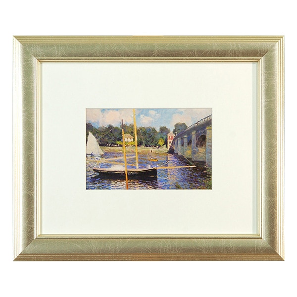 絵画？ 額付き！ 油絵 ハガキ絵画額付き【夕暮れのススキ】 絵画 HR 通販 12396553