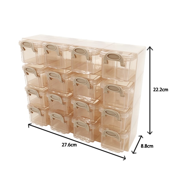 収納ケース 『ミニコンテナセット YZ29626』 画材・文具,文具・その他