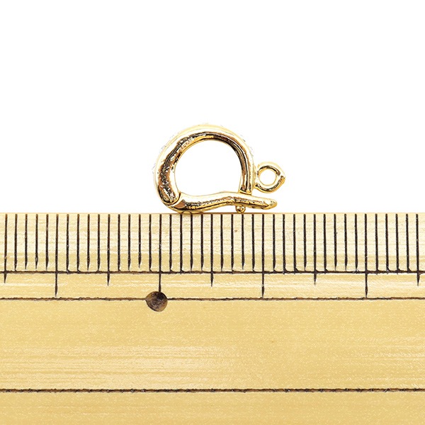 手芸金具 『クリッカー 石付き ゴールド 271/0178』 ビーズ,ビーズ金具