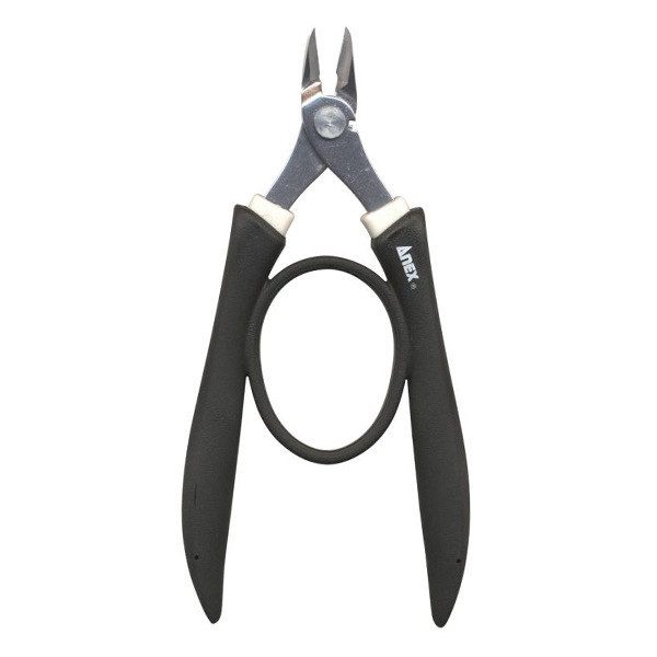 工具 『ステンレス製ラバーグリップニッパー ダブル刃タイプ No.285