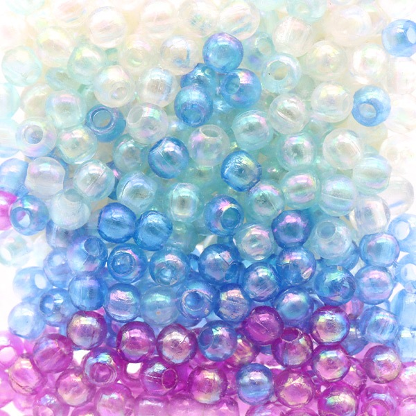 ビーズ 『DX丸ビーズ M4 約4mm 約200個入り ASH-DX4M-M4』 ビーズ