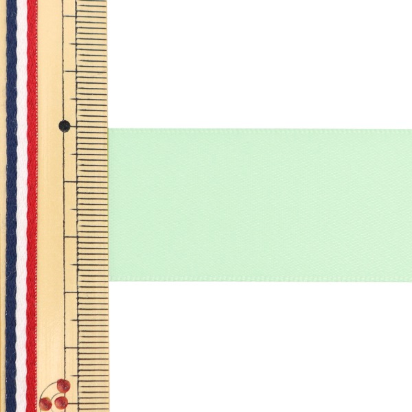リボン 『ポリエステル両面サテンリボン ミント 28mm×3m』 服飾,リボン