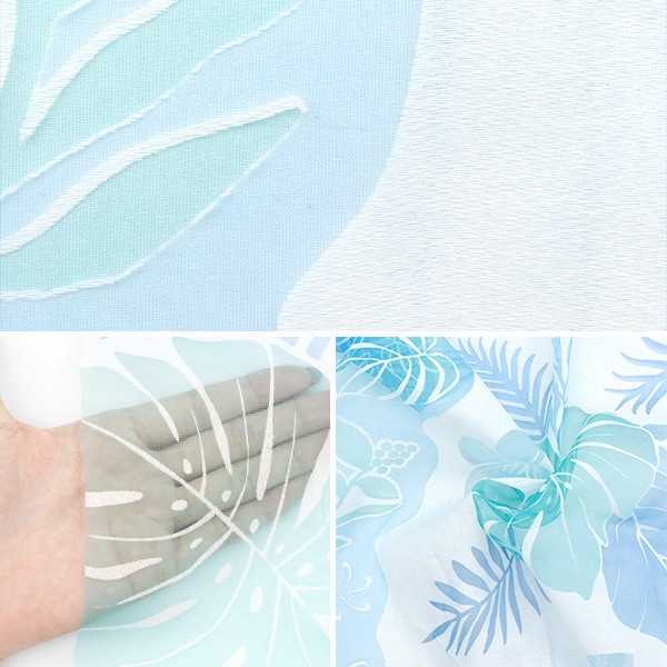 カットクロス 生地 『オパール カットクロス 約110cm×150cm ハワイアン柄 C