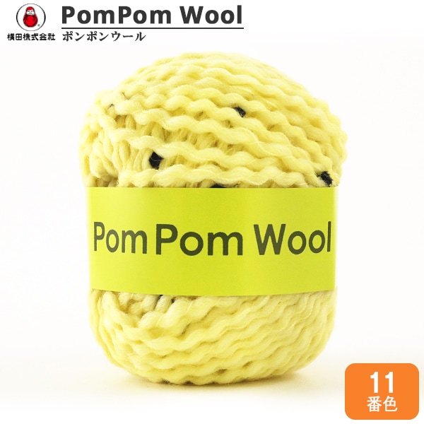 �����ӻ� ��PomPom Wool (�ݥ�ݥ󥦡���) 11�ֿ��� DARUMA ����� ����