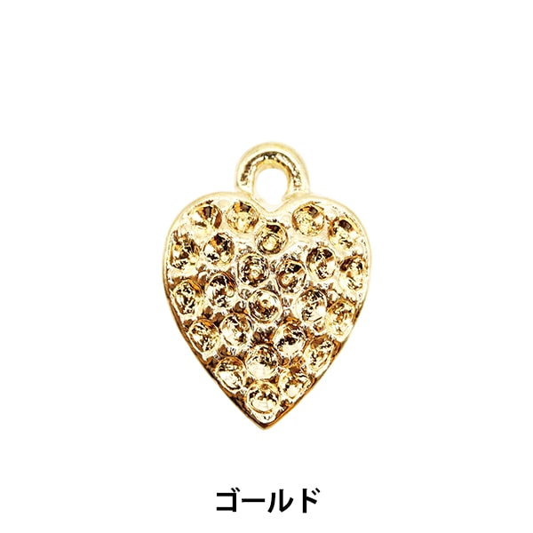 手芸金具 『チャームパーツ ハート シルバー 271/0330』 ビーズ,ビーズ