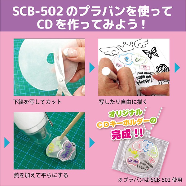 手芸キット 『ミニチュアCDケース SCB-503』 ERUBERU エルベール