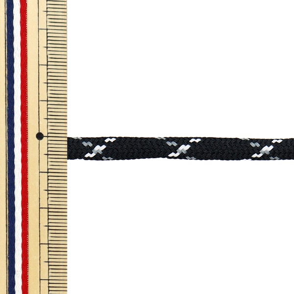 手芸ひも 『スタイリッシュコード 約6mm×3m ブラック HMC-03