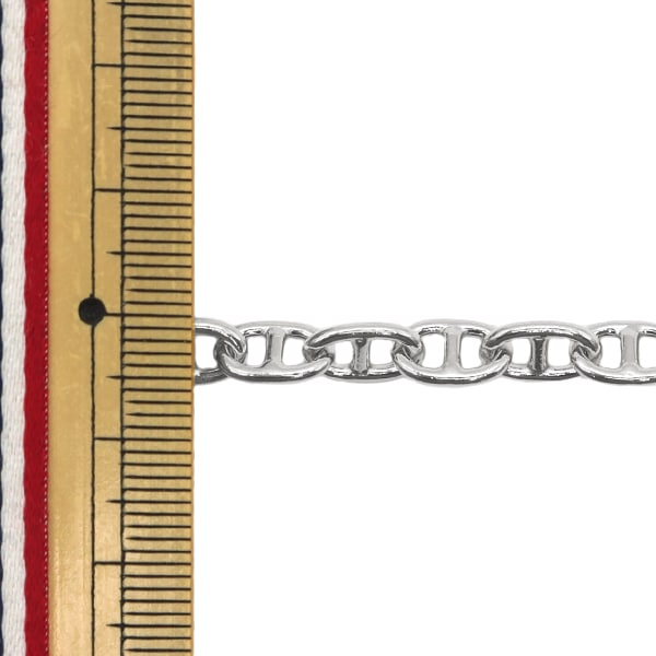 数量5から】 アクセサリー金具 『デザインチェーン T1017 シルバー