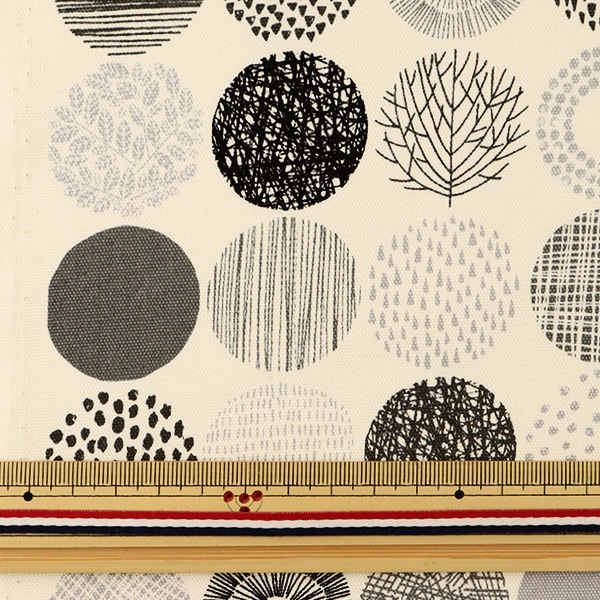 数量5から】 生地 『オックス 北欧柄 SP1803-2A』 生地・布,素材