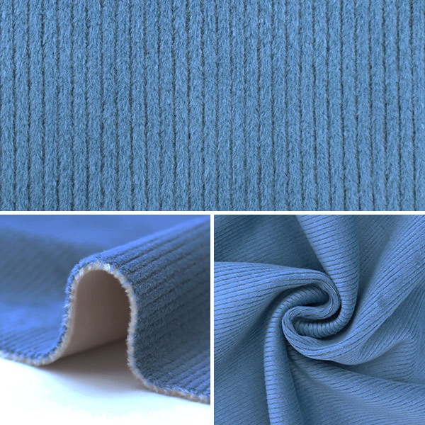 生地 『ボンディングニット カットクロス 約85cm×90cm コーデュロイ
