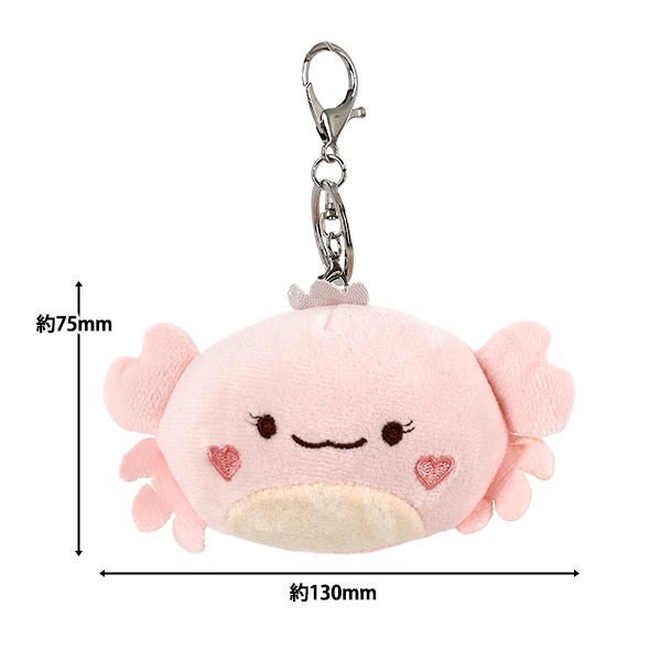 玩具 『バッグチャーム カニ ピンク BC-067』 生活雑貨,生活雑貨