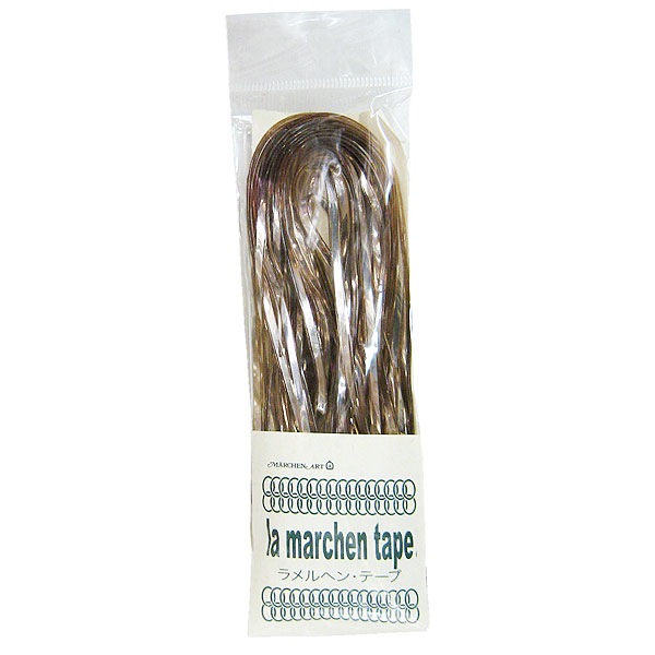 手芸テープ 『ラ メルヘン・テープ 幅3mm 10mパック 093番色 ブロンズ