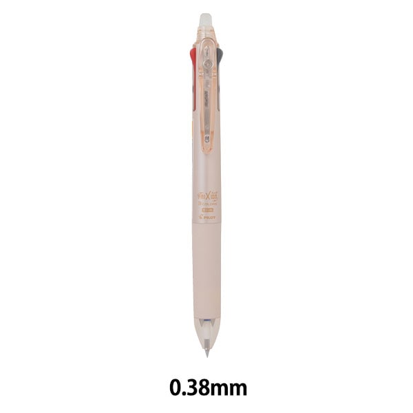 ボールペン 『フリクションボール3スリム LKFBS60UFP PV 0.38mm パール