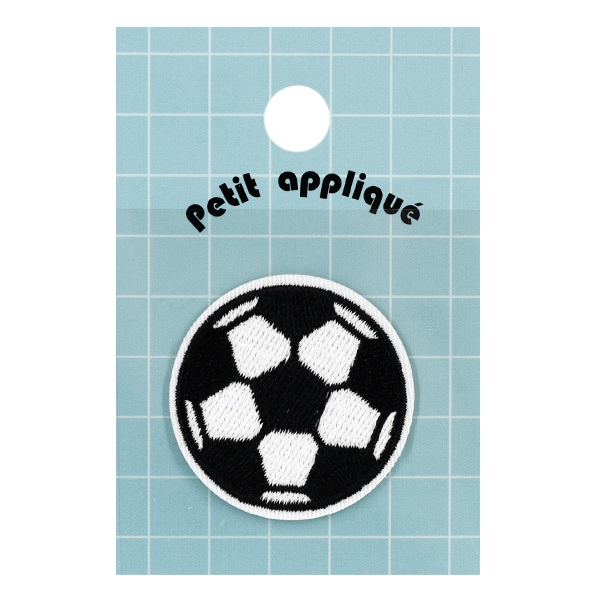 ワッペン 『刺しゅうワッペン サッカーボール WP-009』 雑貨,ワッペン