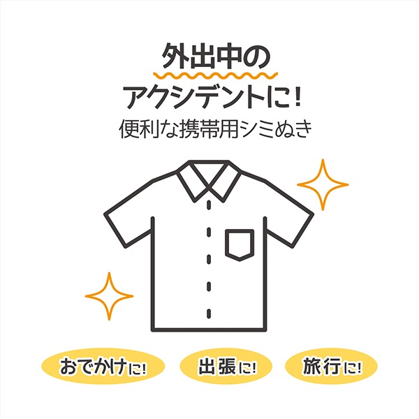 しみ抜き 『携帯用シミぬき剤 17g SUN60-152』 SUNCOCCOH サンコッコー