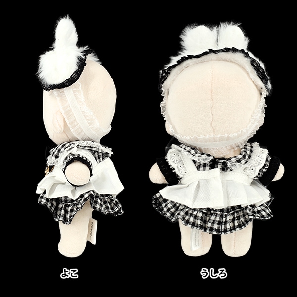 ぬいぐるみ衣装 『mpa select ドレスセット Mサイズ うさ耳ブラック