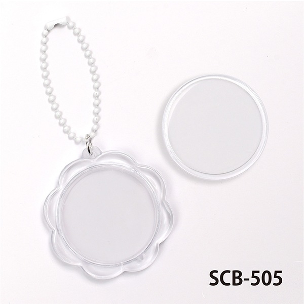 手芸パーツ 『アクリルキーホルダー フラワー SCB-505』 ERUBERU