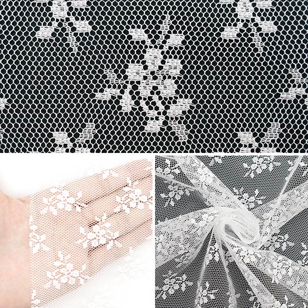 コスプレセール】 【数量5から】 生地 『ラッセルレース サラシ 14419